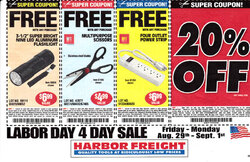 Harbor Freight coupons for 8-29-14 to 9-1-14..jpg