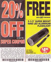 Harbor Freight 20% off & a free flashlight 8-3-2016..jpg