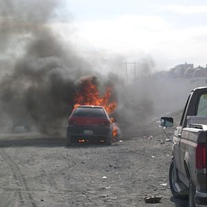 Burning Metro Moses Lake