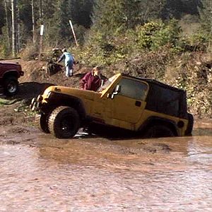 stuck jeep