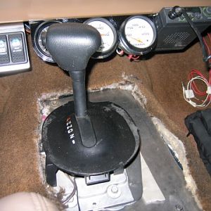 96 Mustang floor shifter