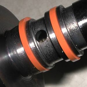 rough installed rings