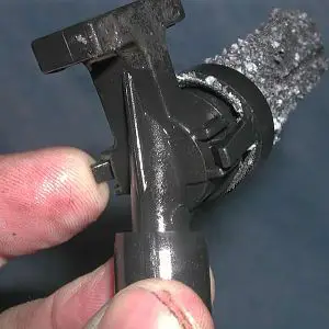 pump filter - removal