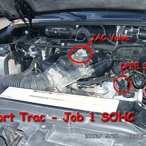 Under the hood Job 1 SOHC