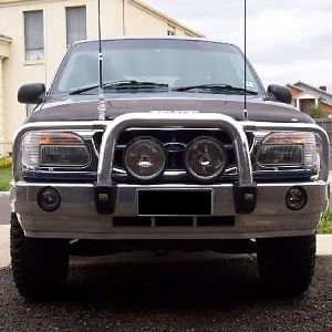 Front shot of my bullbar