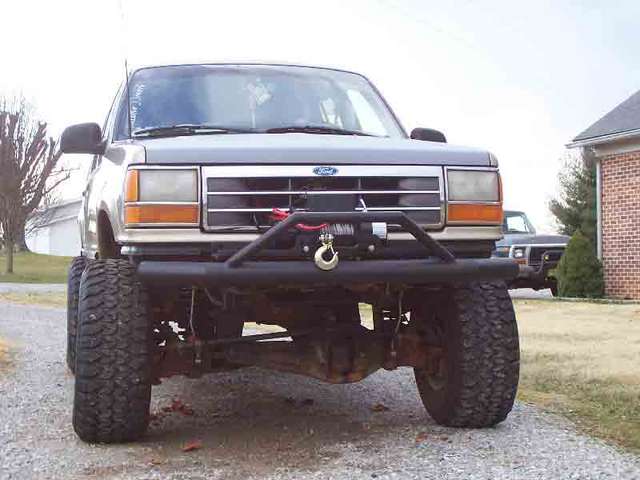 Ford ranger winch bumper blueprints #2
