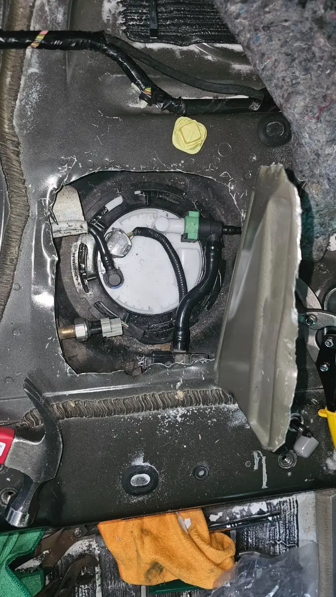Thread '5th Gen Fuel pump replacement cut the floor'