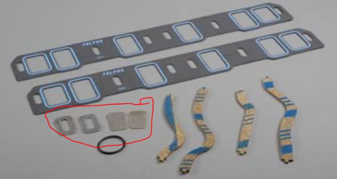302 intake gaskets with egr port blockers.JPG