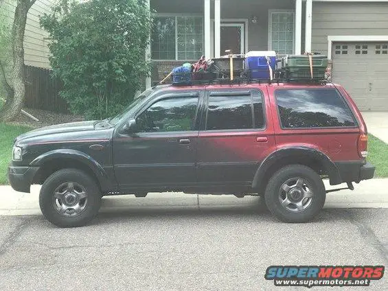 Extending the Stock Roof Rack Ford Explorer Forums Serious