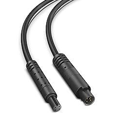 YQMAJIM 4Pin Backup Camera Extension Cable,(5Ft 4P) Pure Copper Thicker Shield DashCam Rear View Camera Extension Cord,Mirror