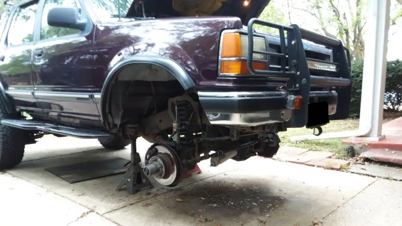 94 on stands for engine bath.jpg