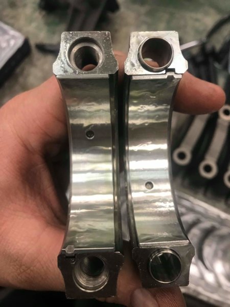 Bearing surface check after turning crank.jpeg