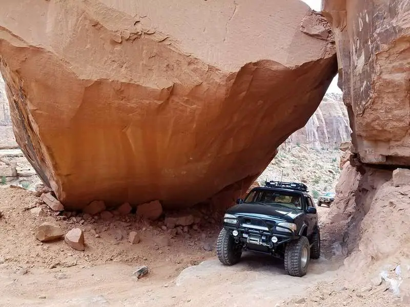 BH under rock tunnel Moab 2016.jpg