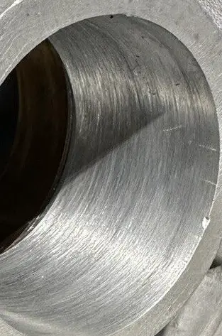 Example of a sanded bore