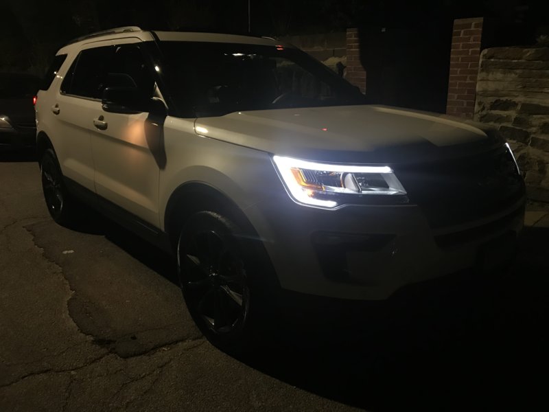 18 Ford Explorer Xlt White Platinum Sport Appearance Package Mods Ford Explorer Ford Ranger Forums Serious Explorations
