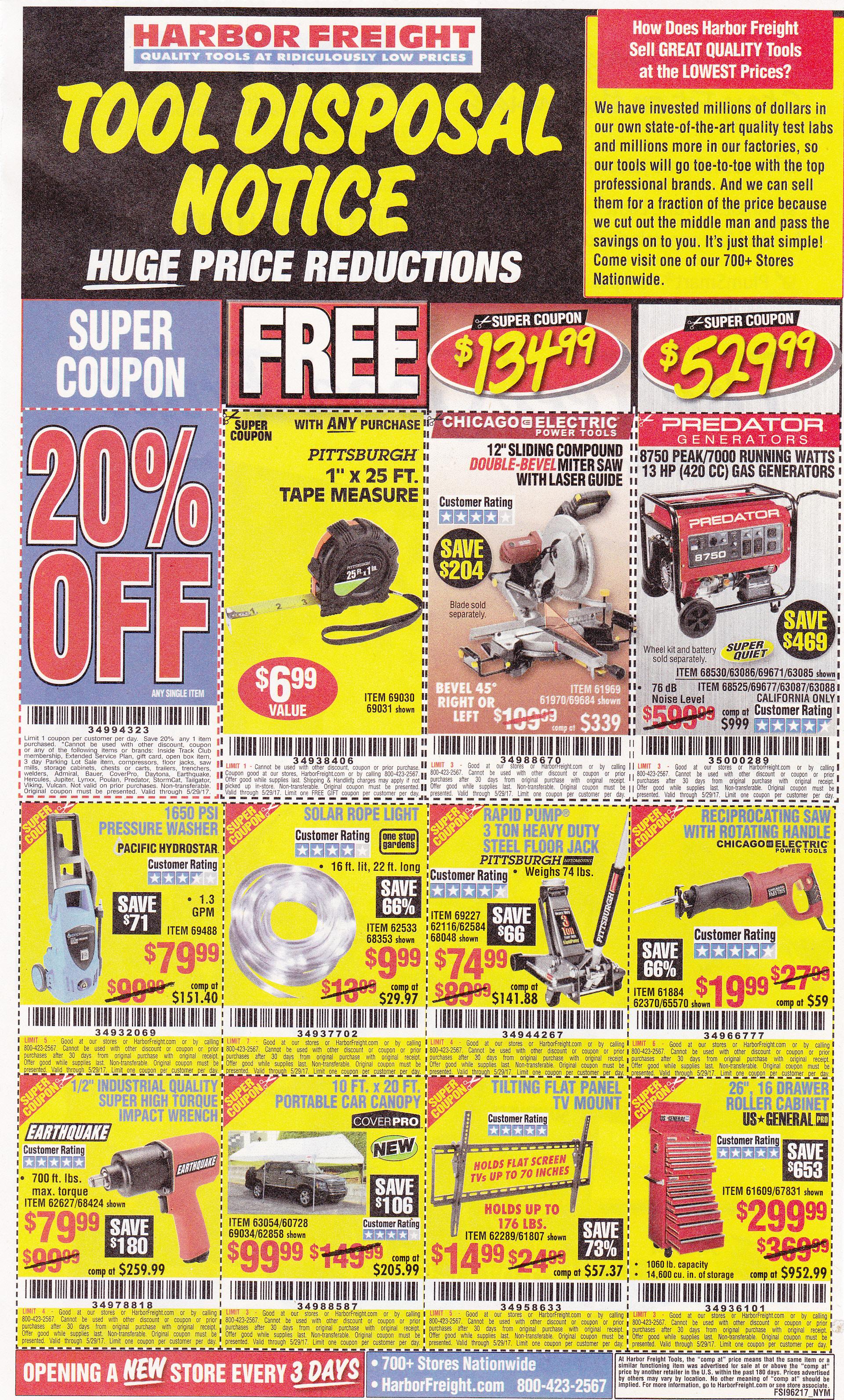 Harbor Freight coupons which expire on 5-29-2017..jpg