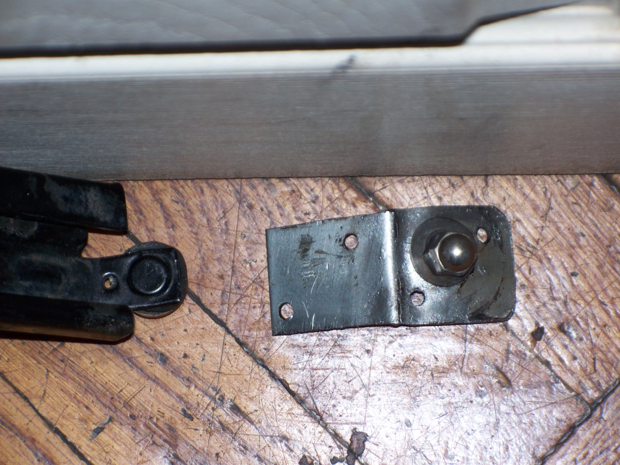 Rear view of the repair bracket..JPG
