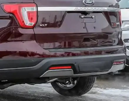 2019 Explorer XLT without exhaust tips | Ford Explorer - Ford Ranger