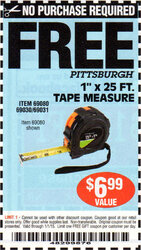 Harbor Freight free tape measure 1-1-15..jpg