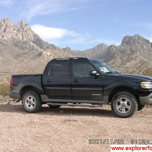 My Truck and the Organ Pipe Mtns