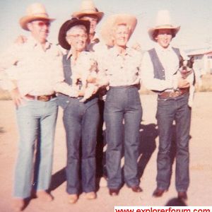 The Hee Haw Gang @ the Prescott Rodeo 1981