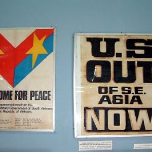 Saigon War Museum US Posters