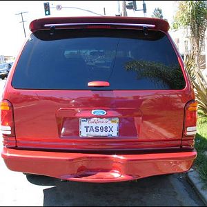 Saleen rear wing