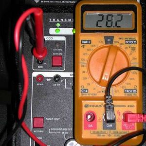 Testing TCC solenoid