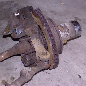 Dana 44 knuckle swap