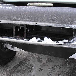 Front Reciever hitch & skid plate