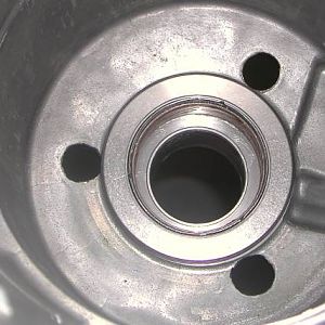 bearing installed