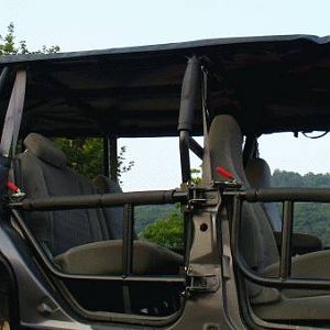 Roll cage soft top