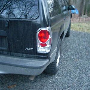 windshield and chrome altezza taillights