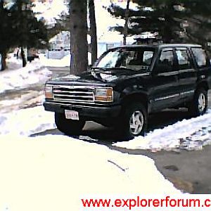 FourXFred's explorer in driveway