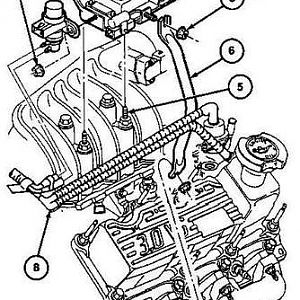 1997 Aerostar 3.0L engine.