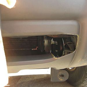 Tow hook install