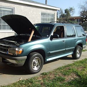 Our Pre-runner explorer project truck arrives