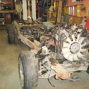 Studebaker truck body on '96 Explorer chassis