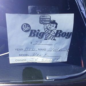 Bob's BigBoy car show
