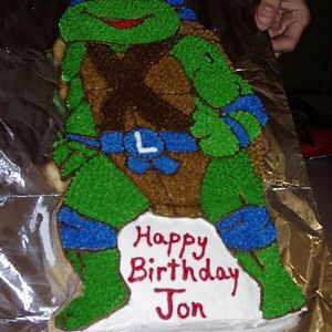 Turdle's birthday cake 2011
