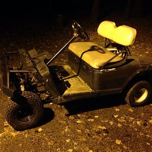 Finished Golf cart