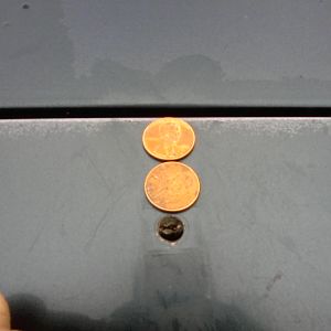 rare Deflecta-Shield rear deflector mounting holes MID