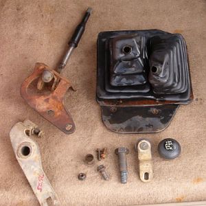 complete Transfer case linkage