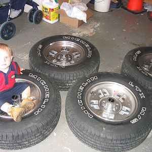 stock tires for sale & my son