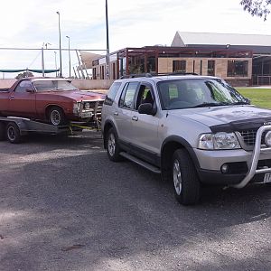 Tonto, my 03 Explorer XLT hard at work.