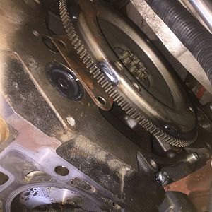 Accessing the rear chain Jack Shaft Bolt