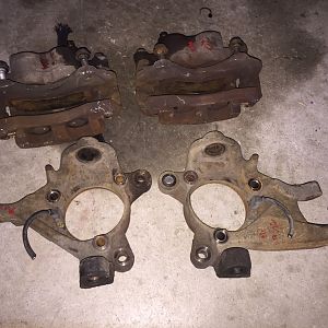 New Brakes And Knuckels - Akebono - Jeep Grand Cherokee