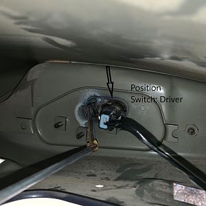 Rear Gate Position Switch A