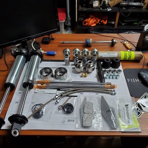 Parts for the coilover conversion