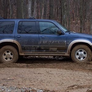 Having fun in the Mud